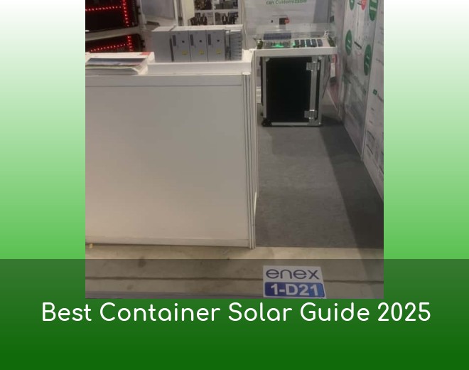 Best Container Solar Guide 2025